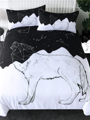 Wolf Constellation Bedding Set