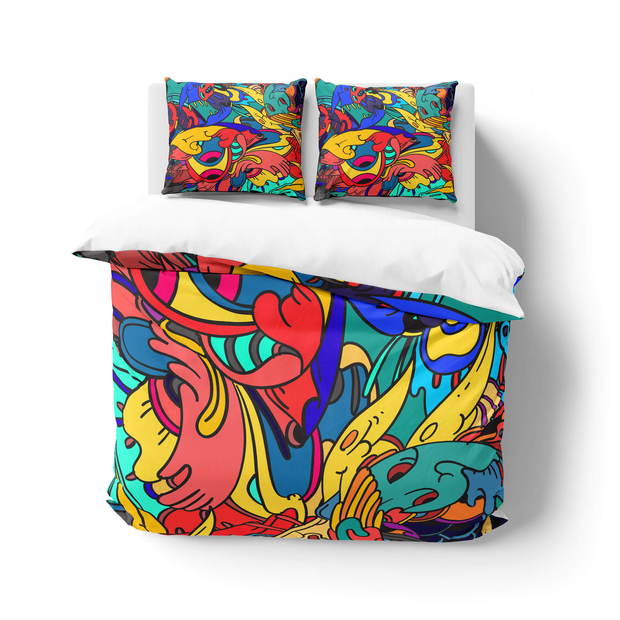 colorful-swirls-bedding-set