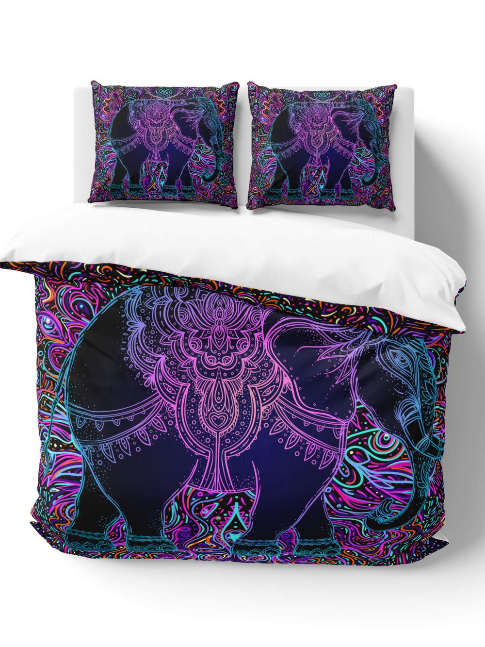 Enlightened Elephant Bedding Set