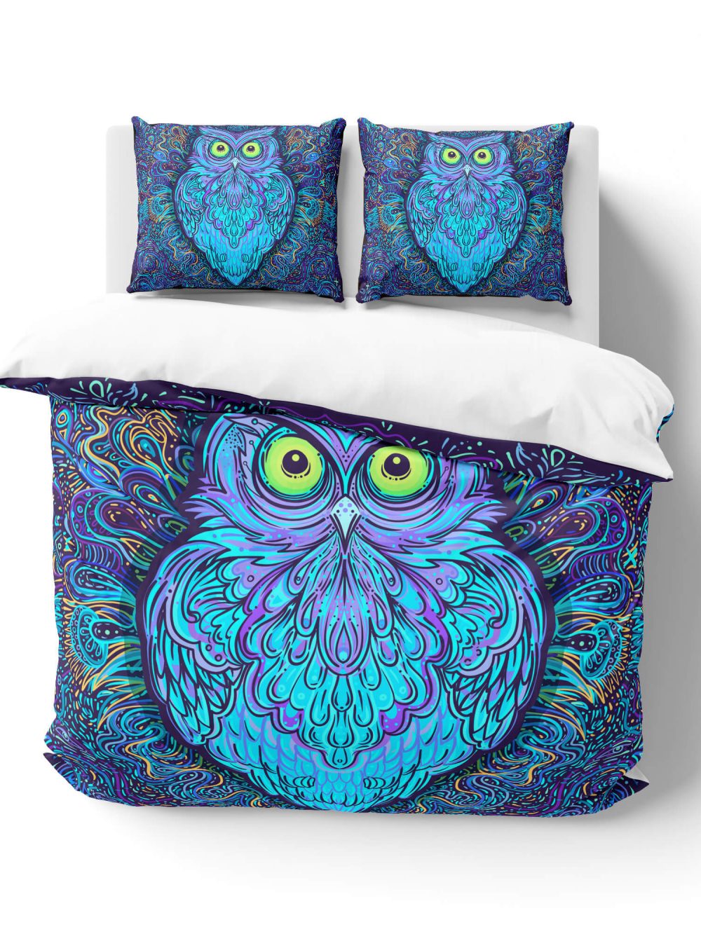 Interdimensional Owl Bedding Set