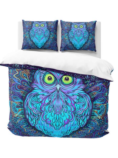 Interdimensional Owl Bedding Set