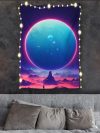 Bubble Planet Dreams Tapestry