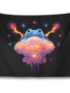 Exploding Frog Big Bang Tapestry