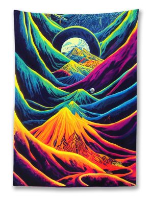 Pyschedelic Middle-Earth Tapestry