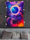 Psychedelic Space Explosion Tapestry