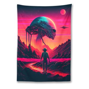 Alien Origins Tapestry