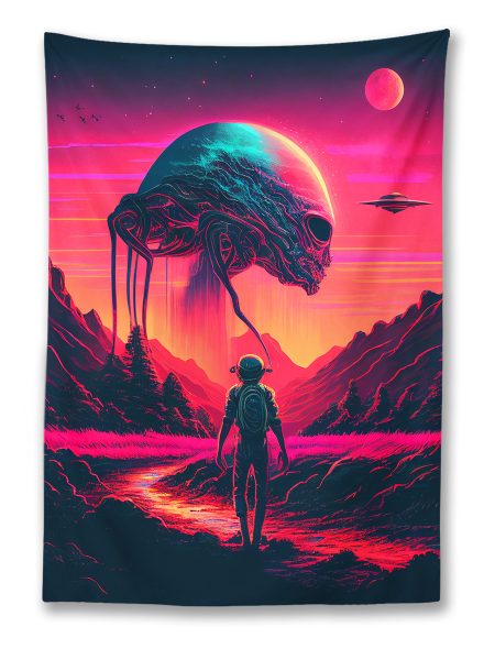 Alien Origins Tapestry