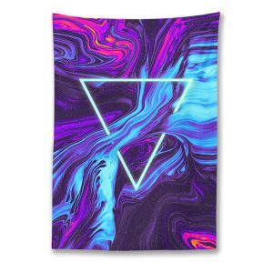Marble Triangle Tapestry