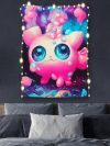 Psychedelic Jiggly Puff Tapestry